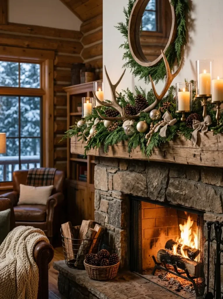 10. Antler and Greenery Combo
