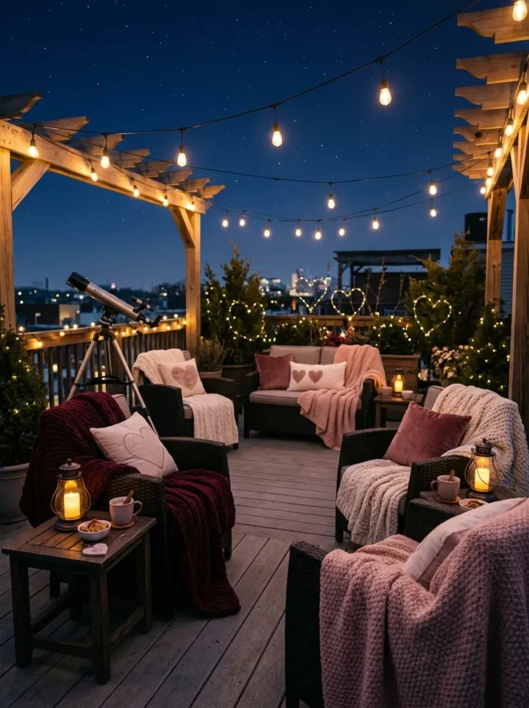 10. Host A Rooftop Or Backyard Stargazing Party