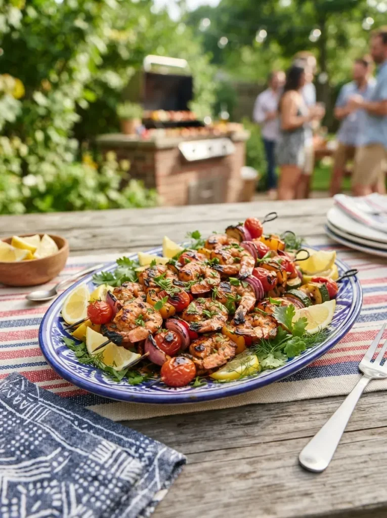 11. Grilled Shrimp Skewers