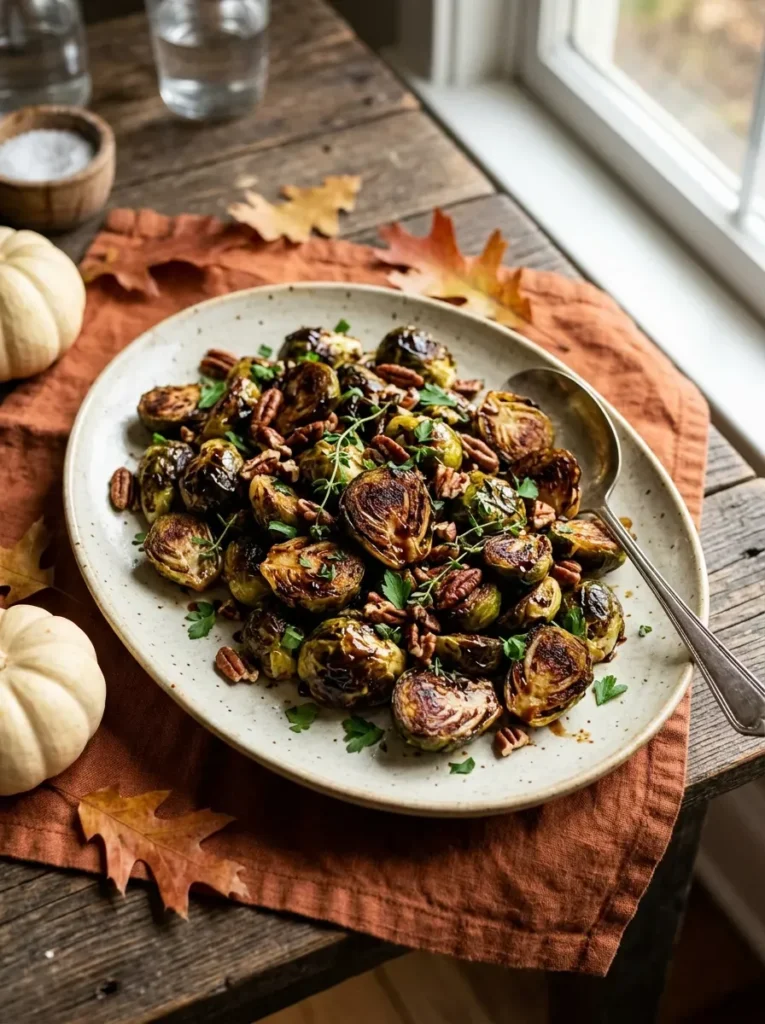 11. Roasted Brussels Sprouts with Balsamic Glaze