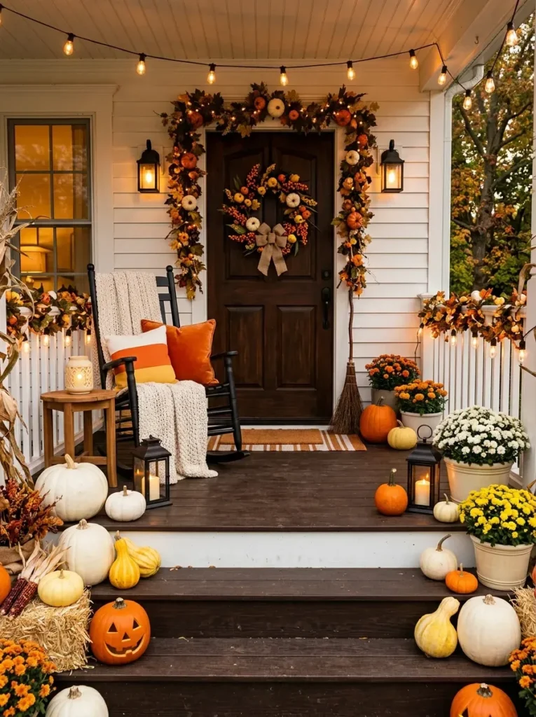 12. Create a Candy Corn Color Scheme