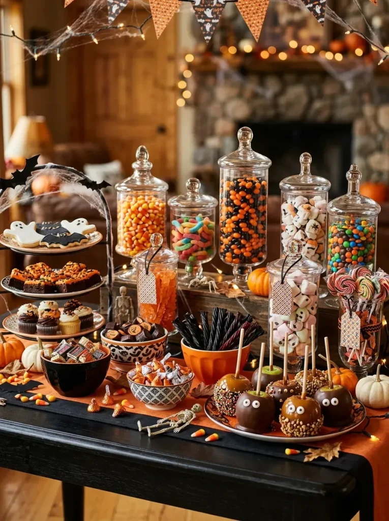 12. Set Up a Candy or Treat Bar