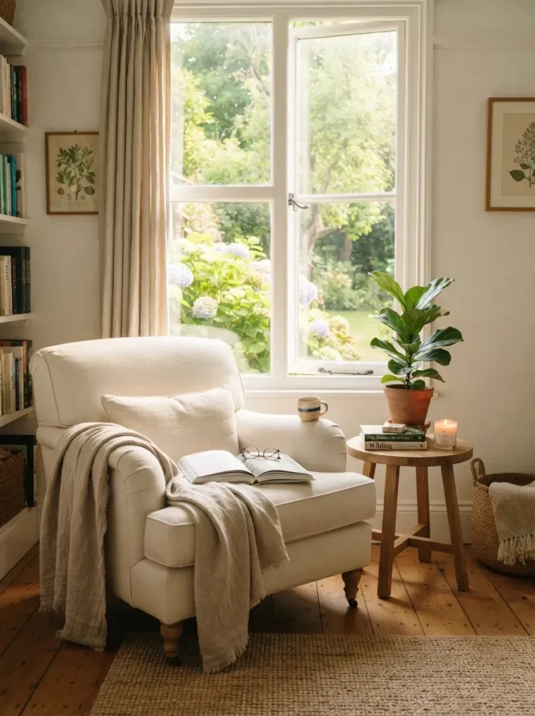 13. Create a Reading Nook by the Window