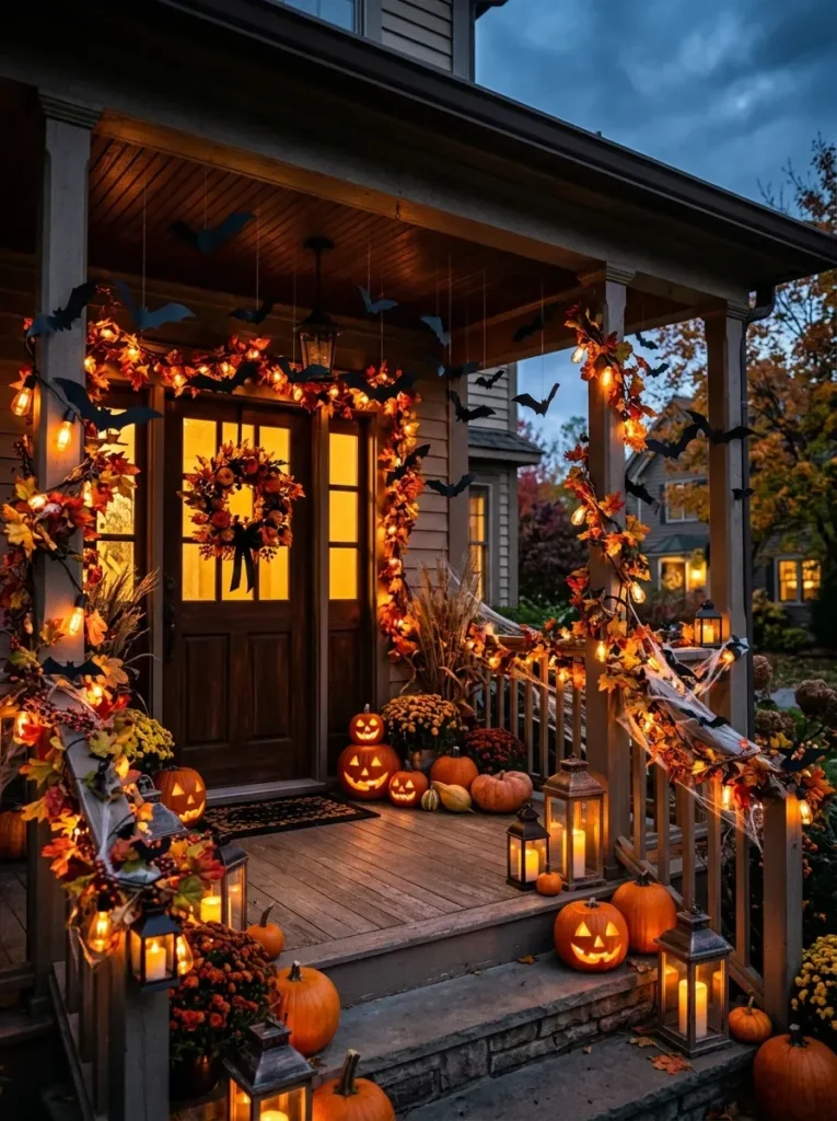 13. Hang Bats From Your Porch Ceiling