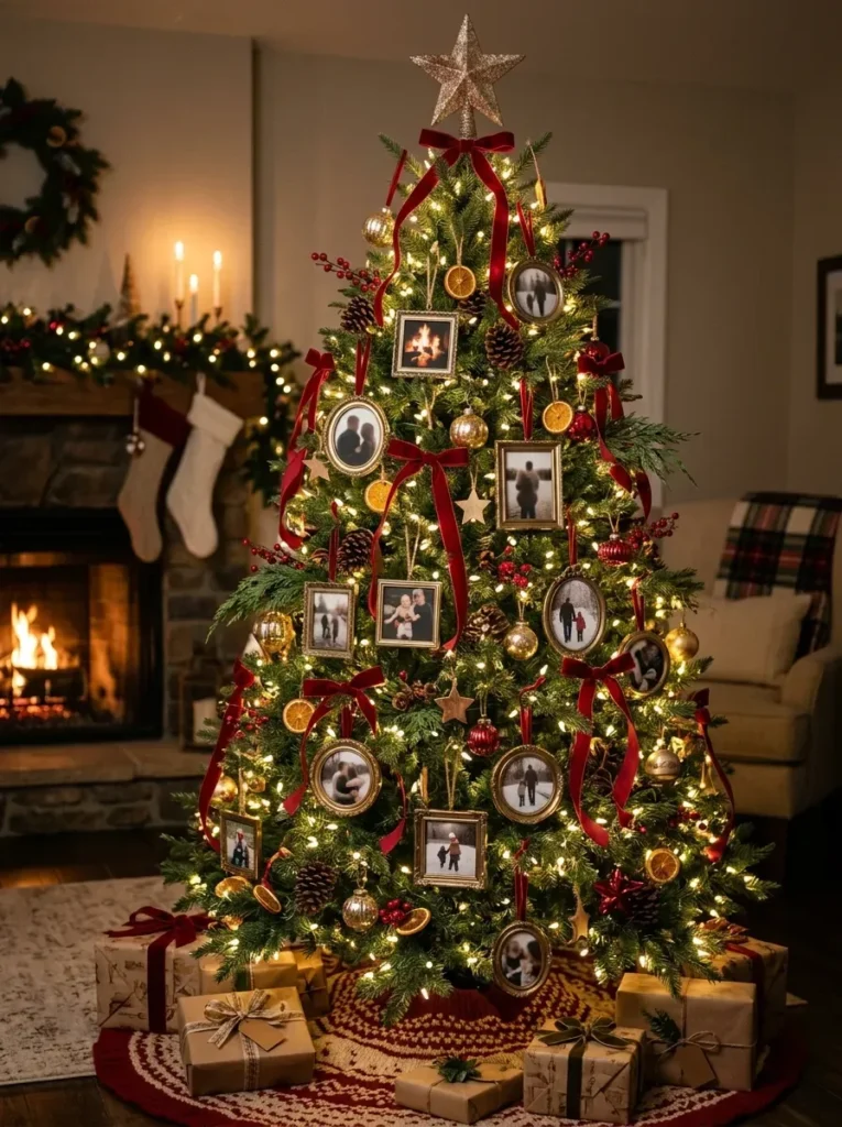 13. Painted Pinecone Trees