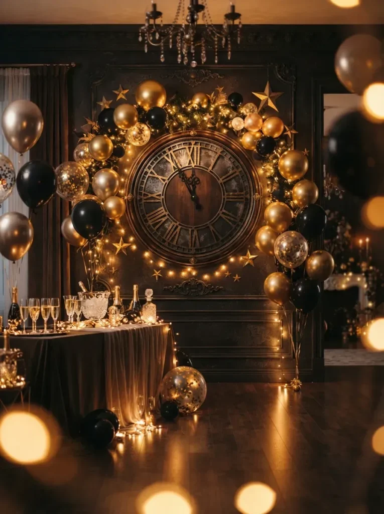 14. Clock Themed Wall Decor