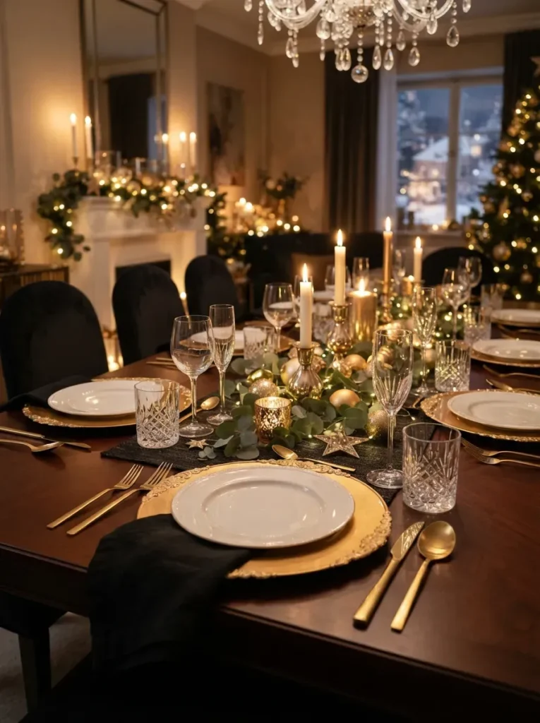 15. Gold Charger Plates