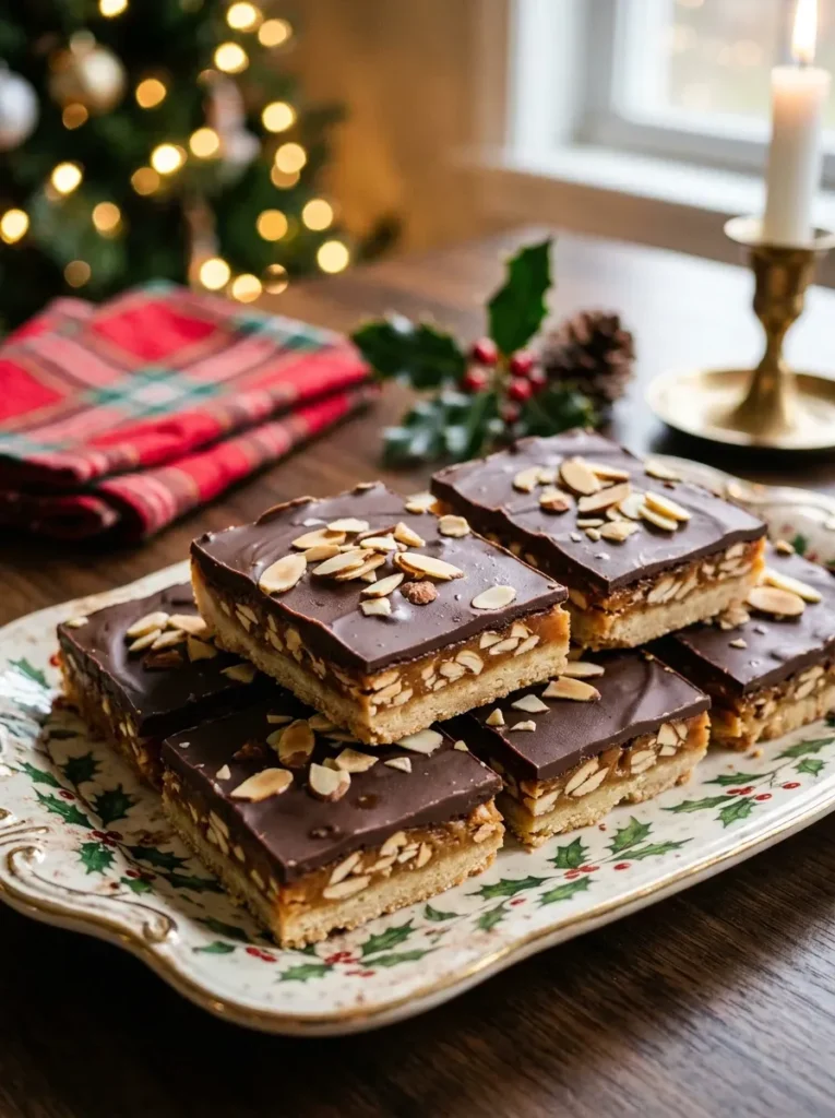 15. Toffee Almond Bars