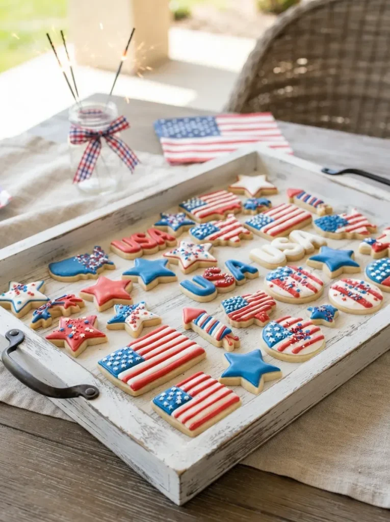 16. Star Spangled Sugar Cookies