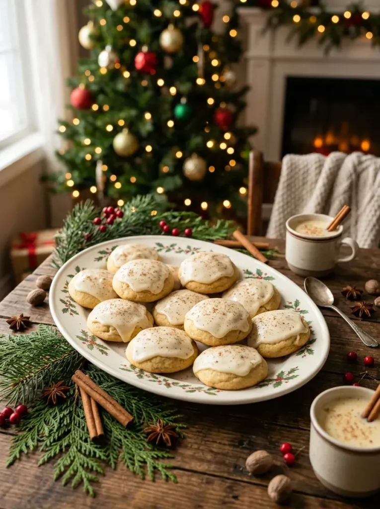 17. Eggnog Cookies