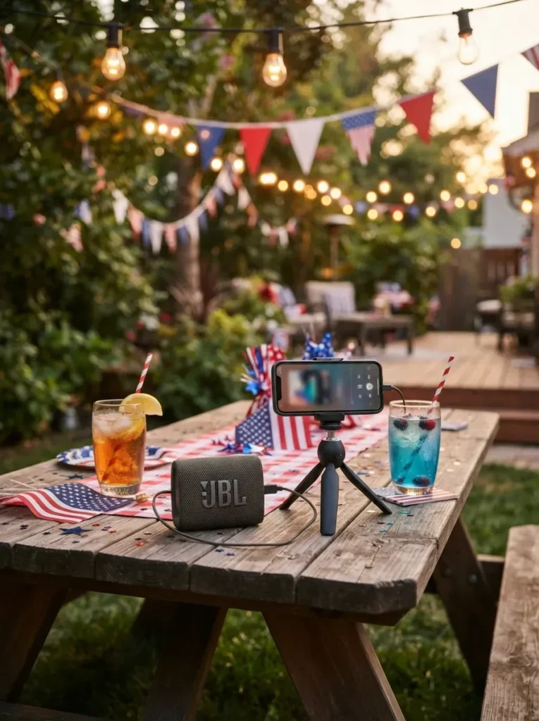 17. Set Up a Playlist of Patriotic and Summer Hits