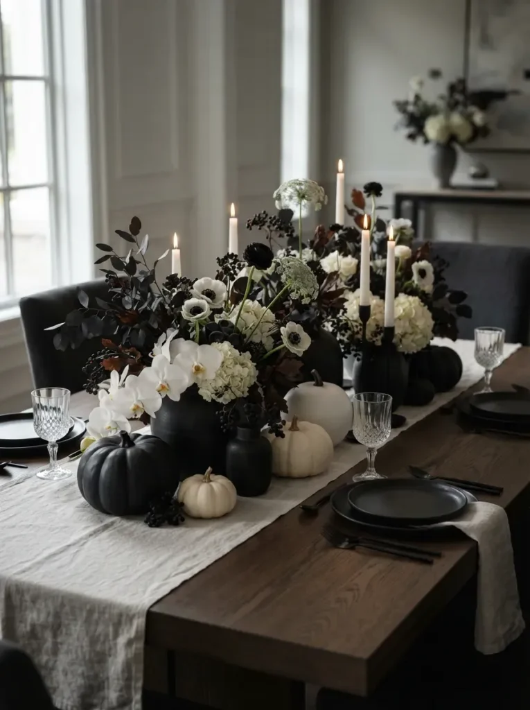 18. Black and White Palette Display