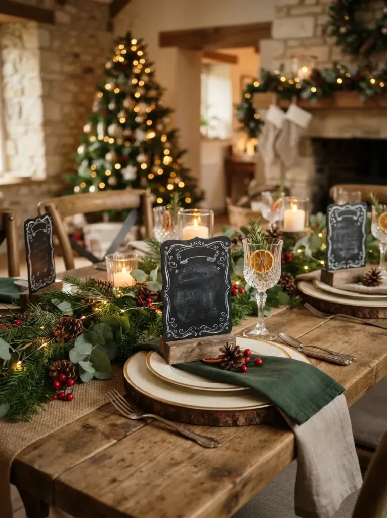 18. Chalkboard Menu Cards