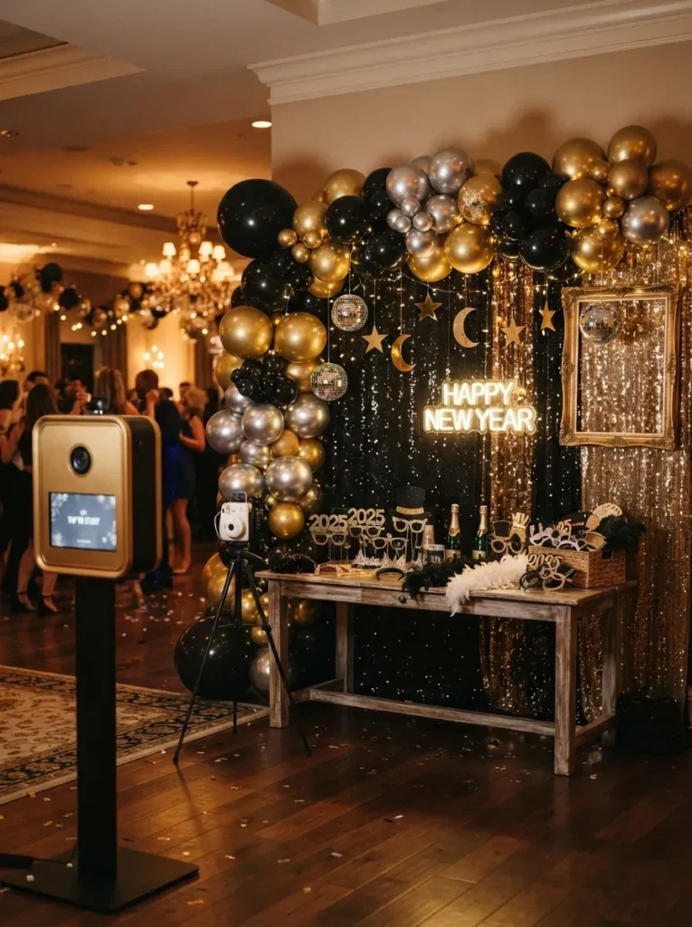 18. Midnight Photo Booth Corner