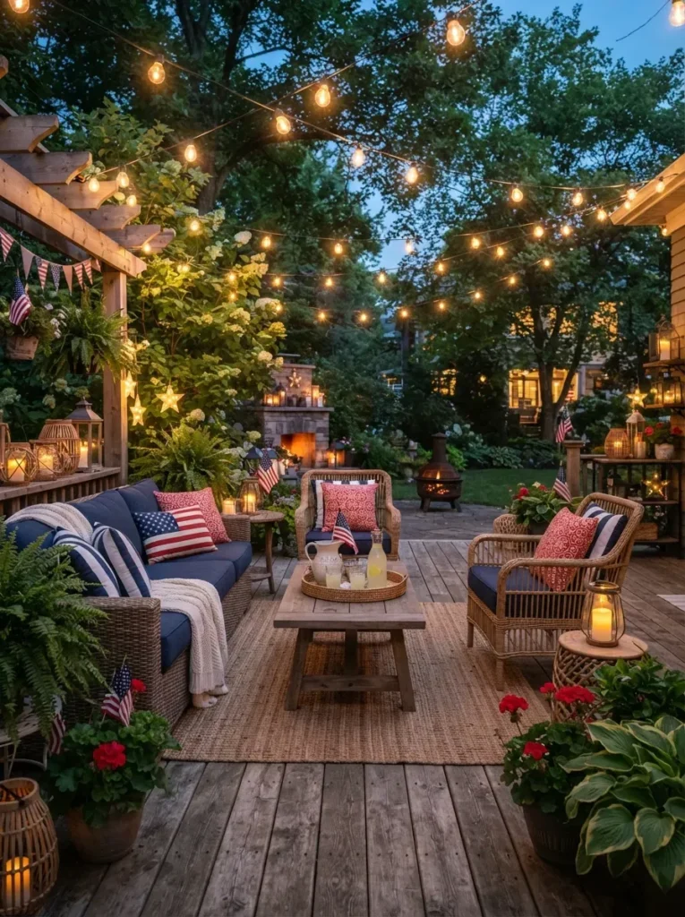 19. Set Up a Cozy Seating Lounge