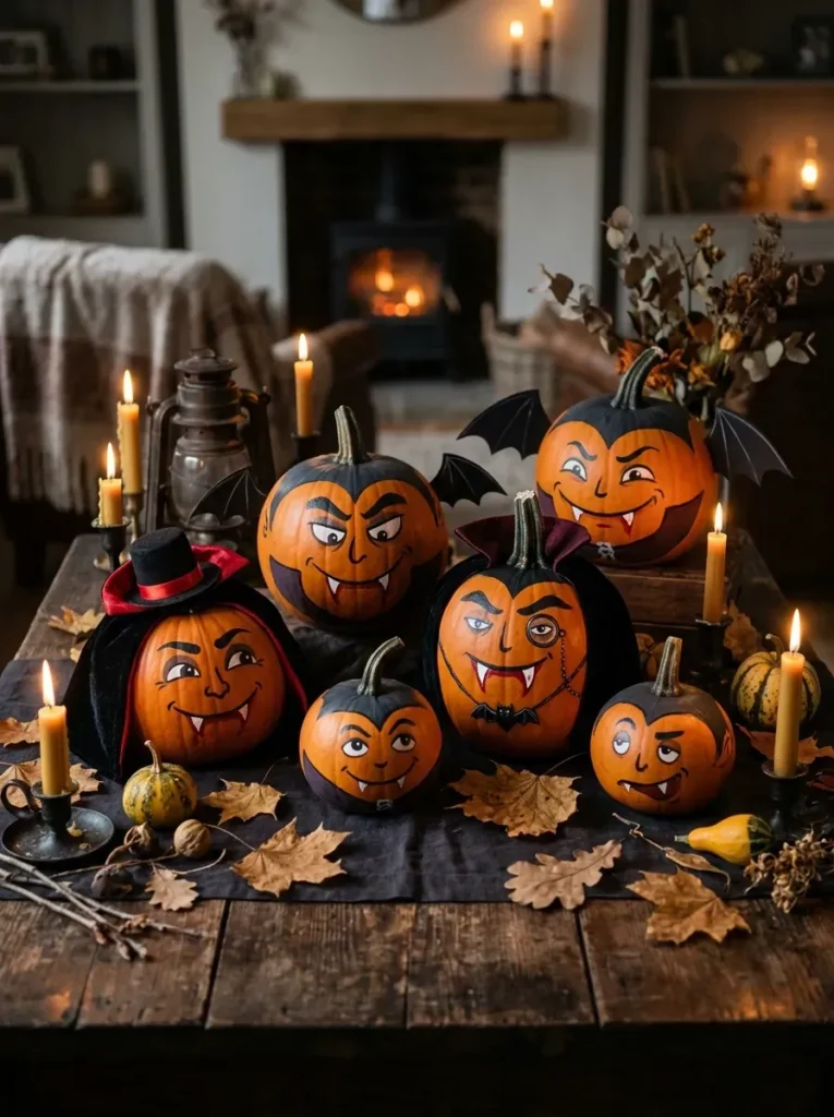 19. Vampire Pumpkins