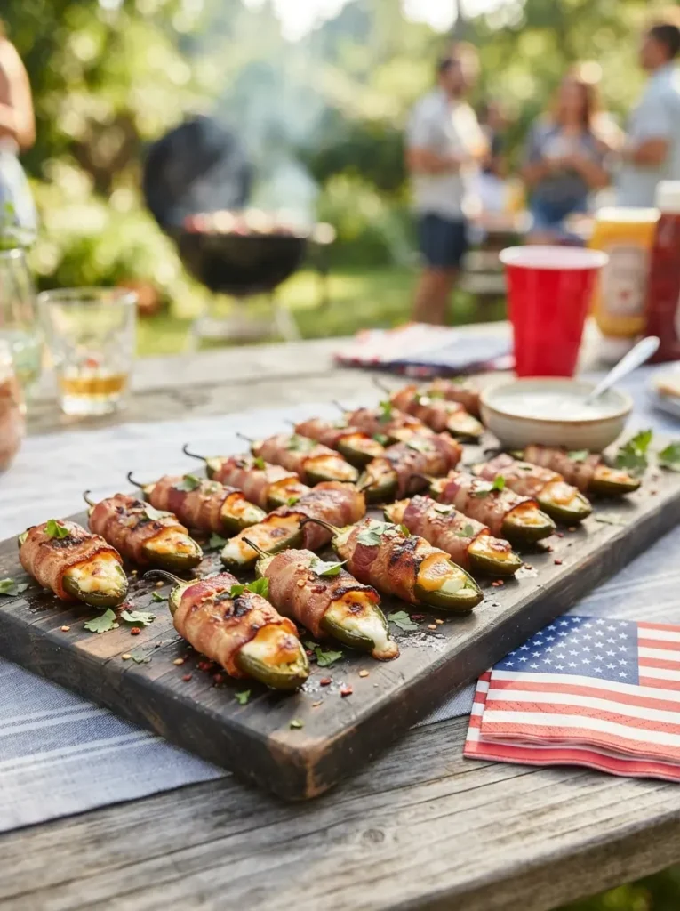2. Bacon Wrapped Jalapeno Poppers