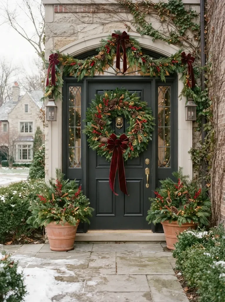 2. Hang a Statement Wreath