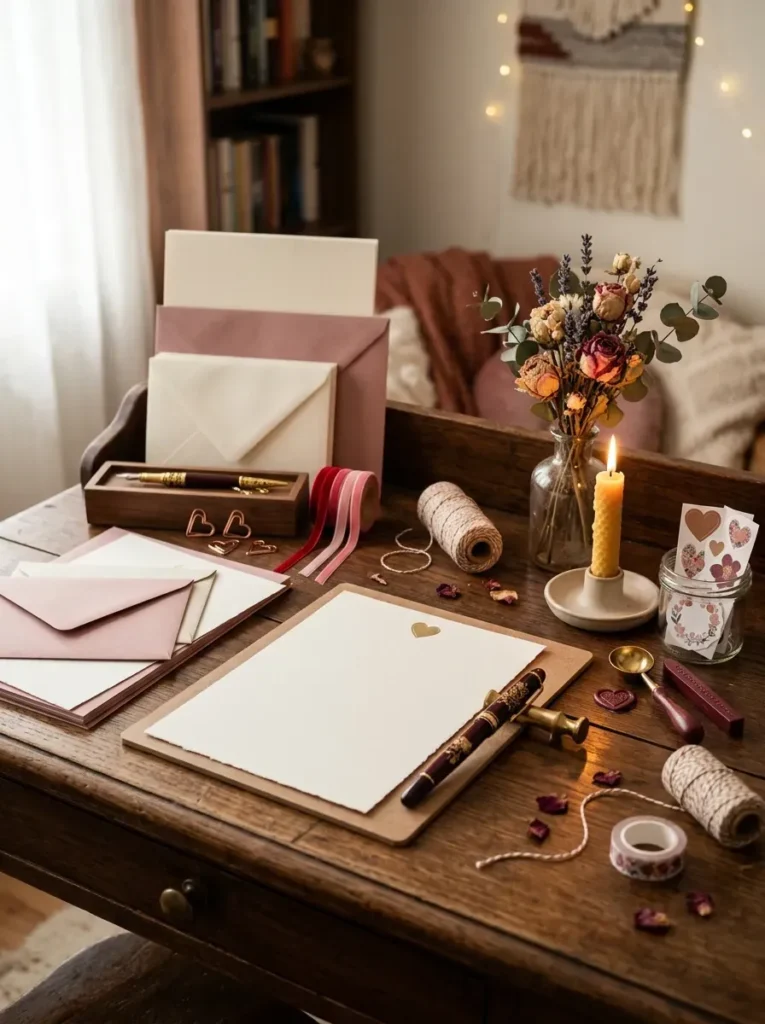 20. Set Up A Letter Writing Station