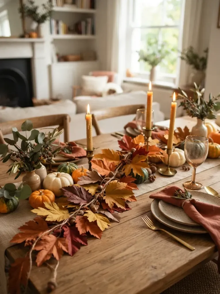 21. Paper Leaf Garland