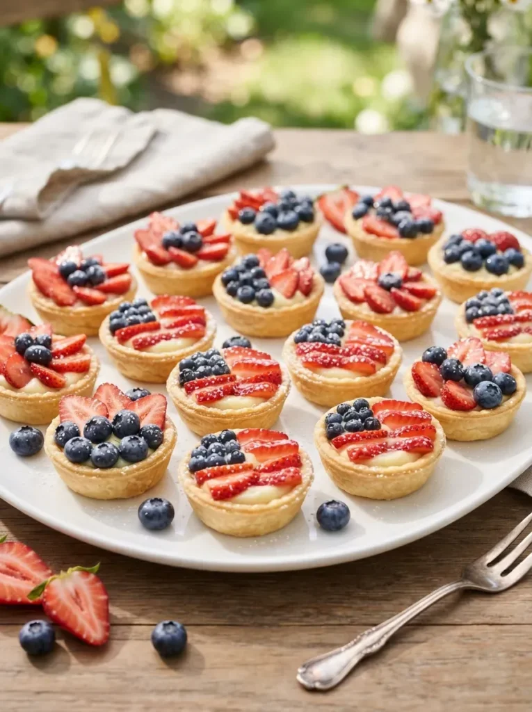 22. Mini Fruit Tarts