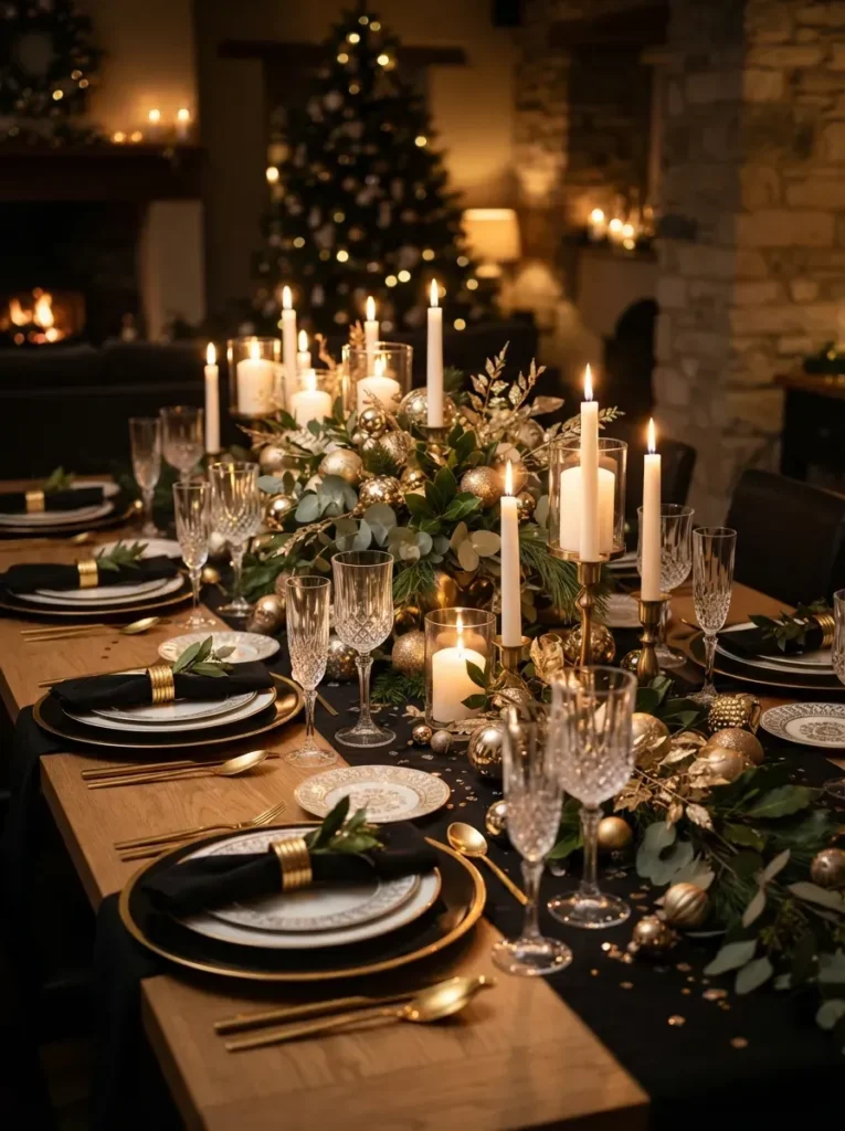3. Candlelit Centerpieces