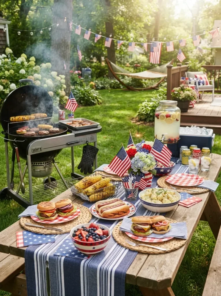 3. Plan a Classic Backyard Cookout
