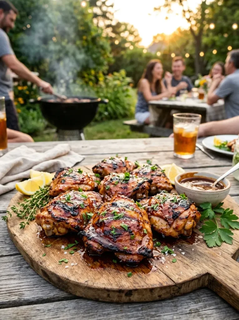 4. BBQ Chicken Thighs