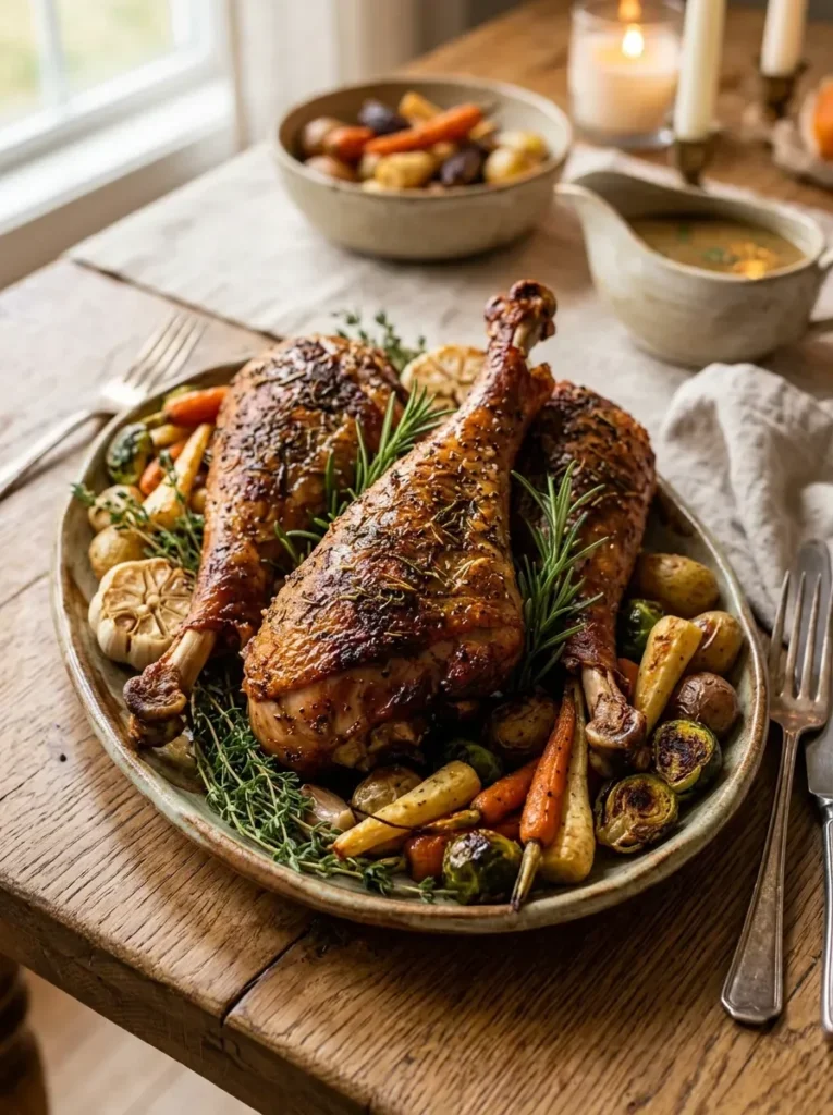 4. Herb Roasted Turkey Legs
