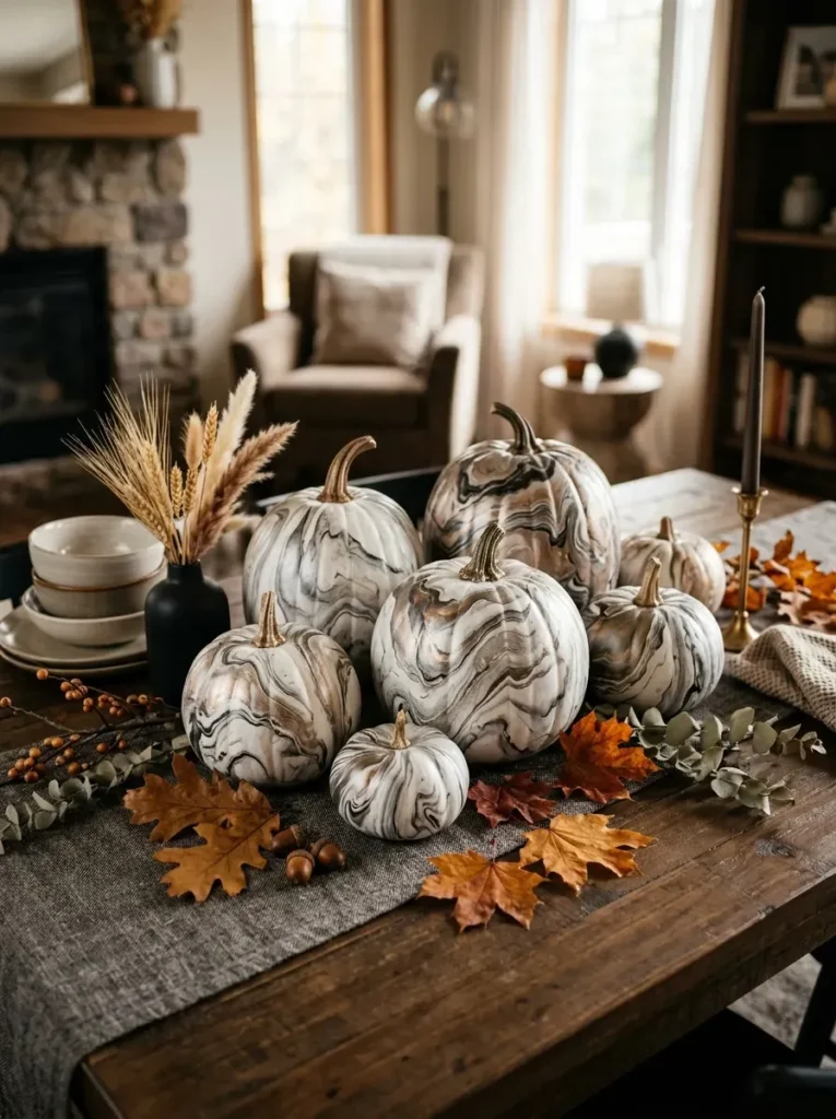 4. Marbled Pumpkins