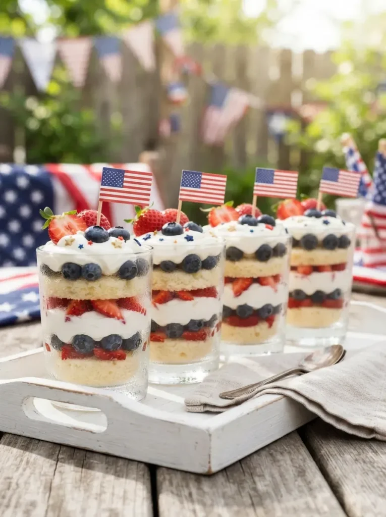 Red White and Blue Desserts