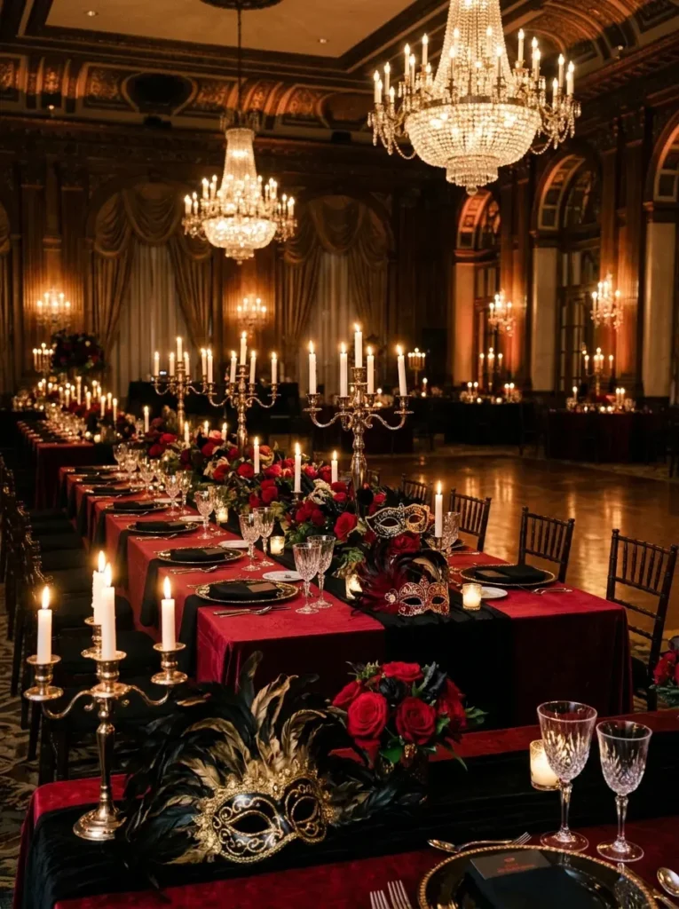 5. Go With A Masquerade Ball Theme