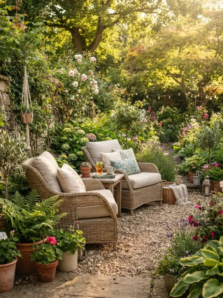 5. Set Up an Outdoor Seating Corner