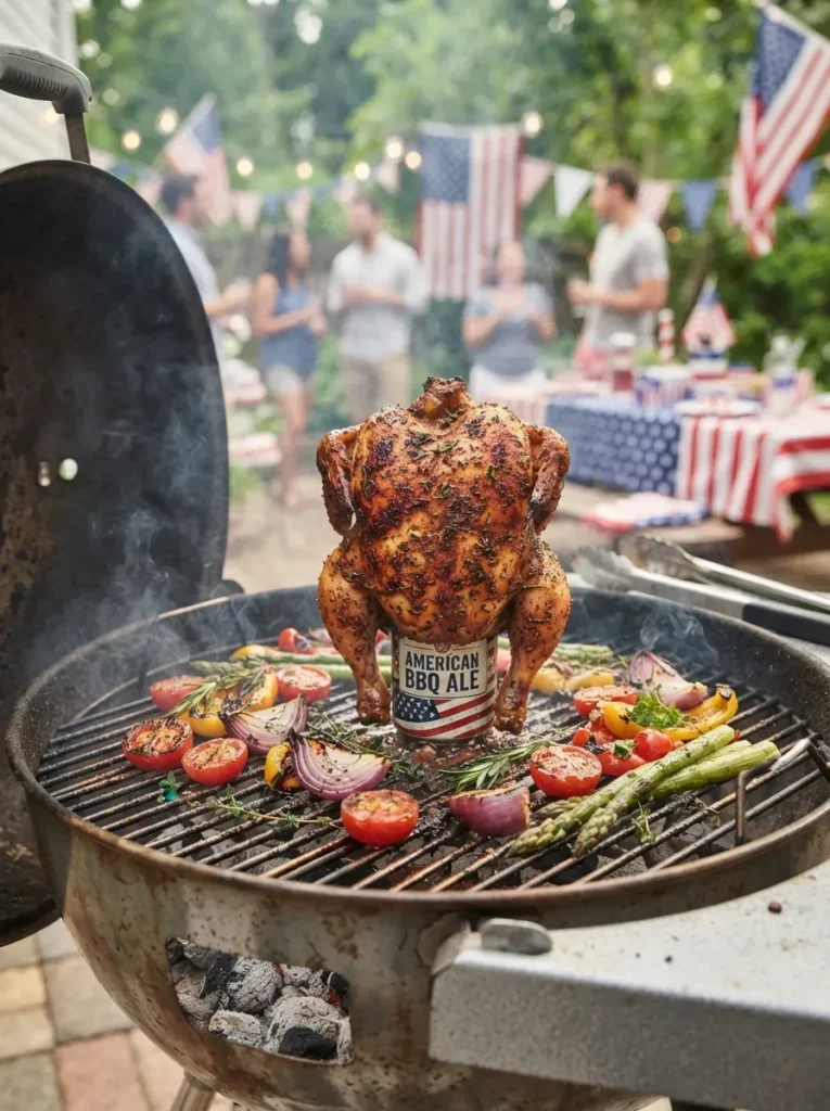 6. Beer Can Chicken