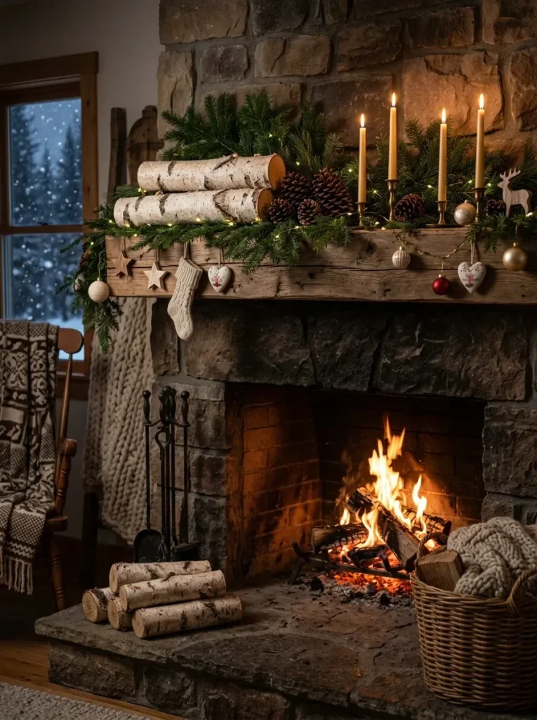 6. Birch Log Accents