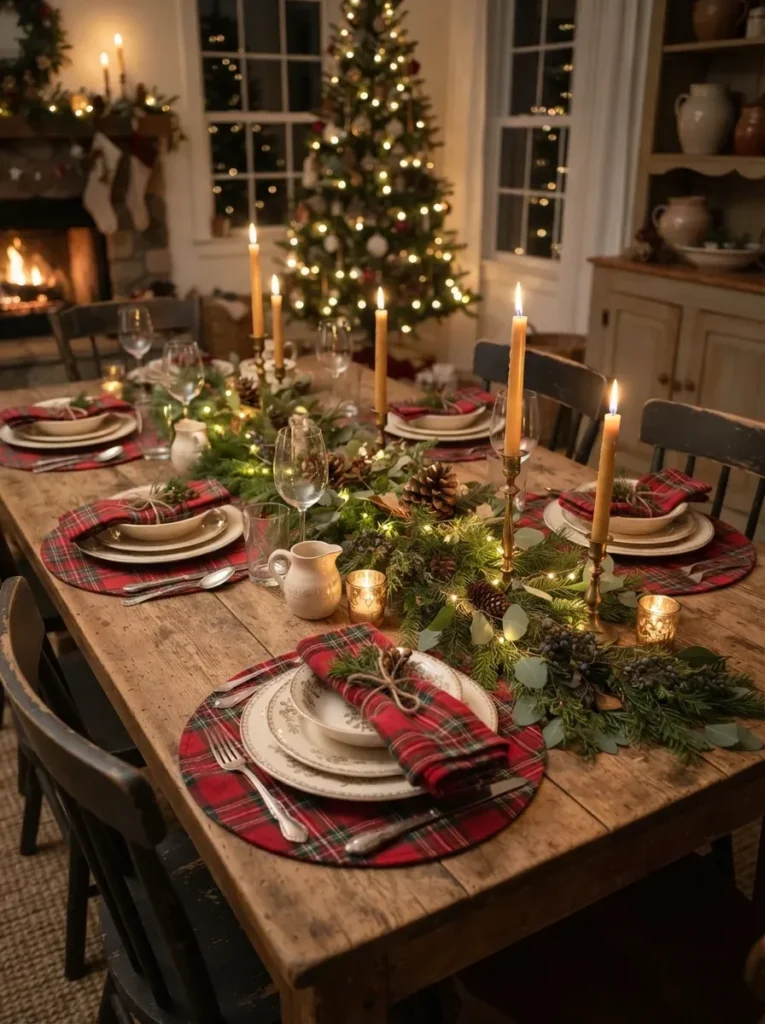 6. Plaid and Flannel Accents
