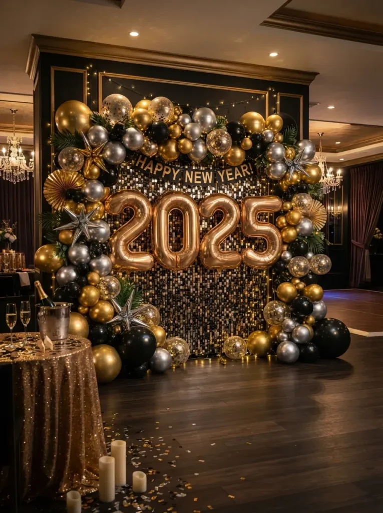 7. Number Balloons for the New Year