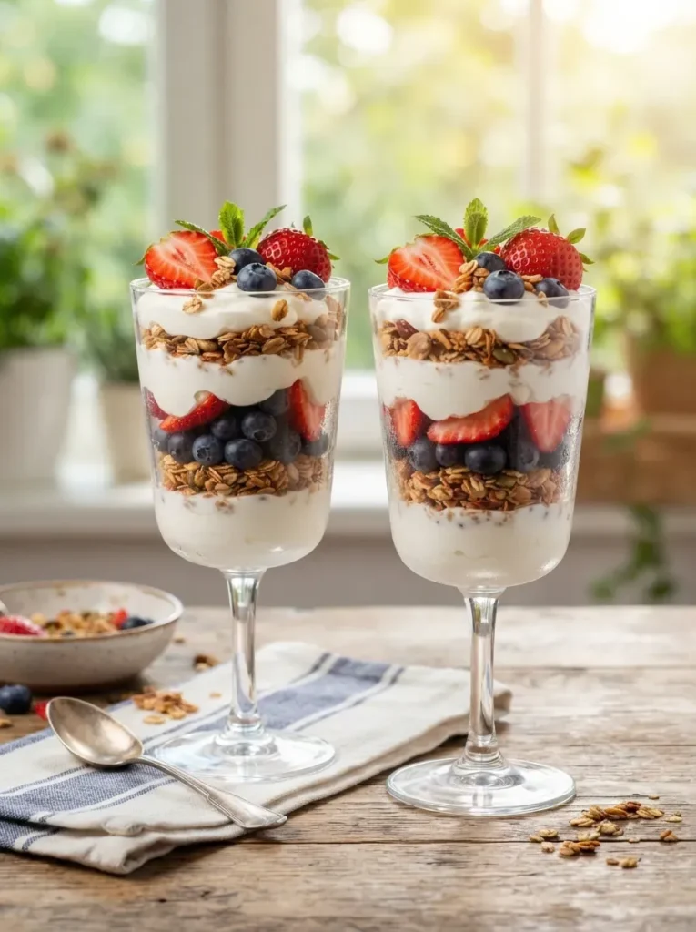 8. Berry Parfaits