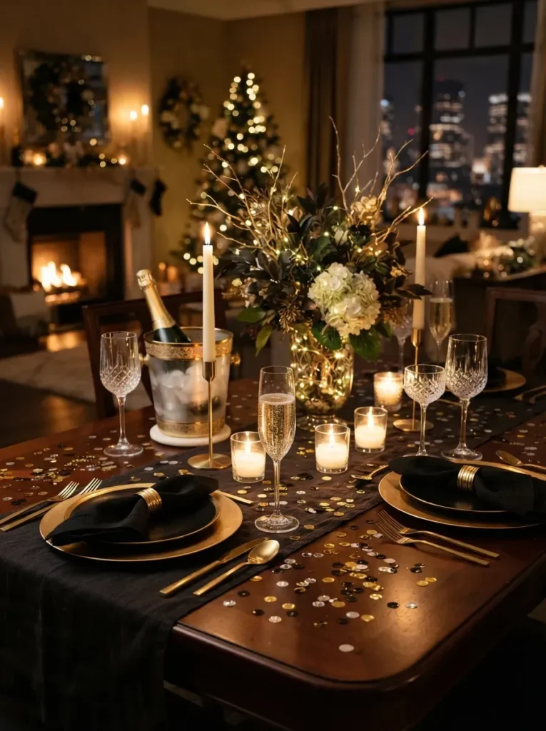 8. Elegant Confetti Scatter