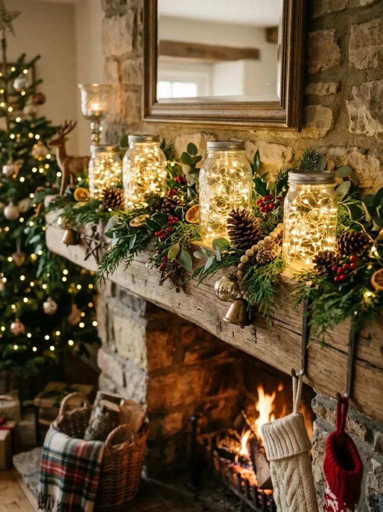 8. Mason Jar Fairy Lights
