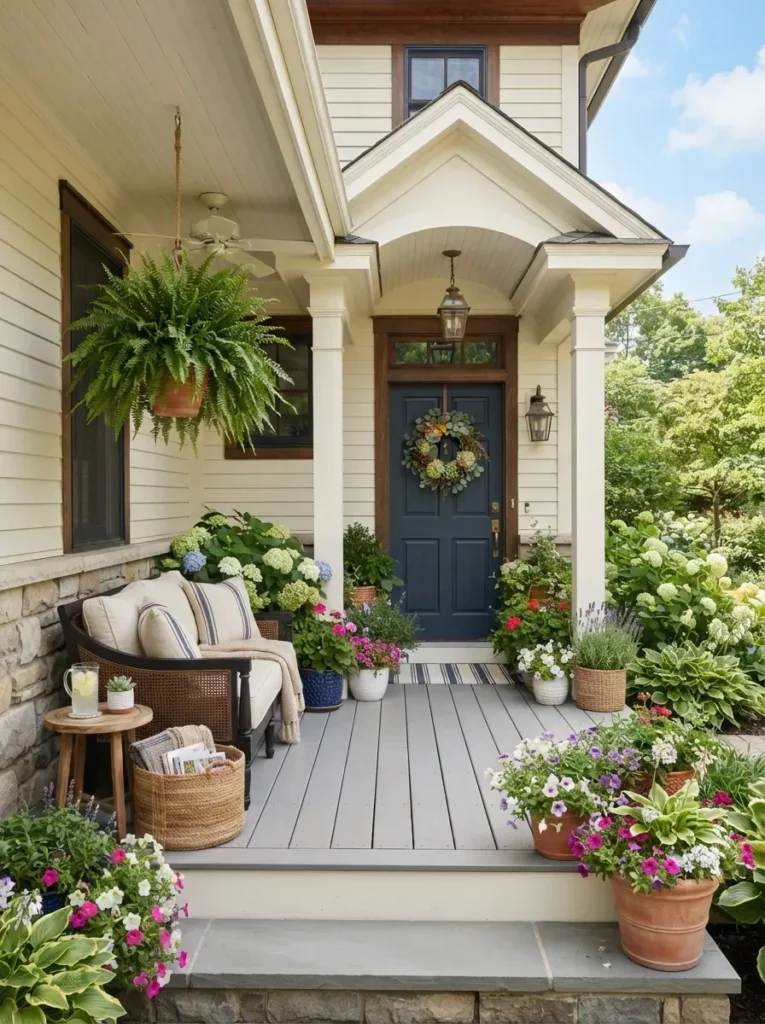 9. Freshen Up Your Front Porch