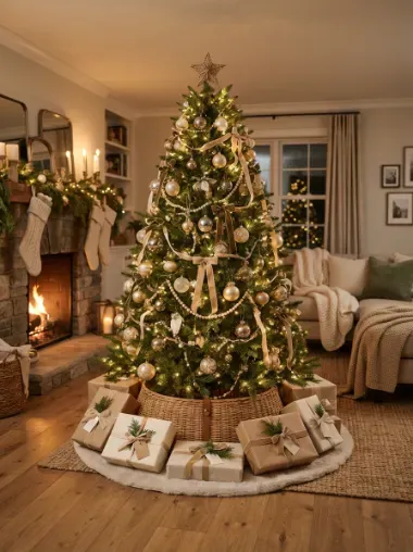14. Add a Tree Collar Instead of a Basic Skirt