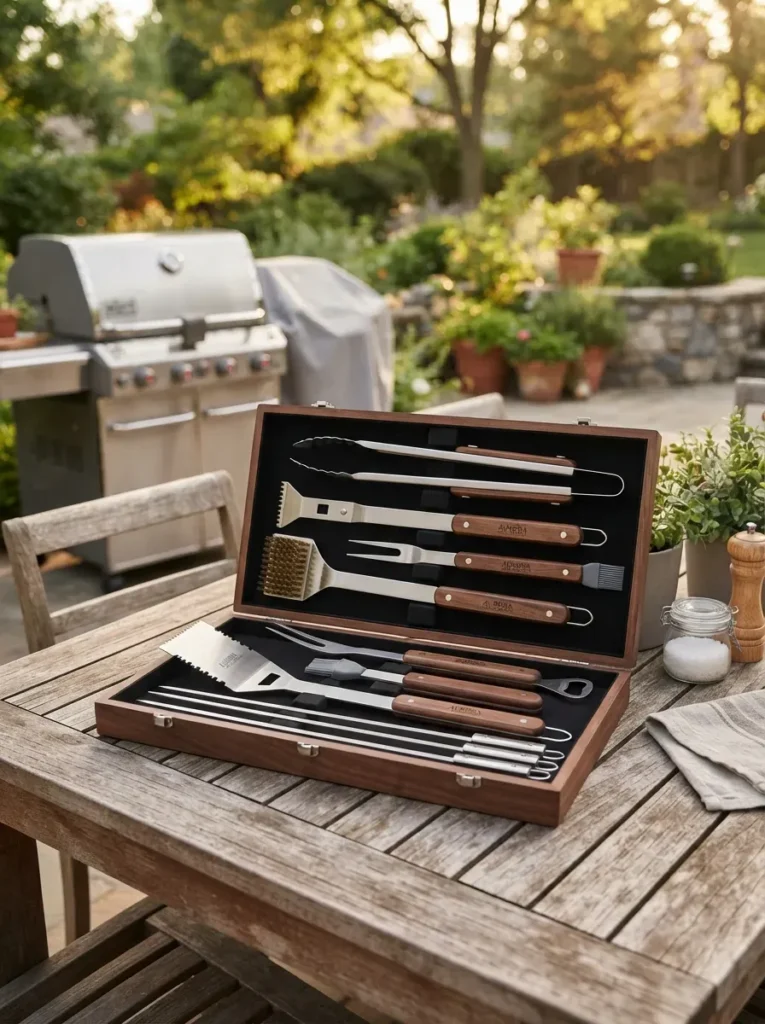 1. A Premium Grill Set