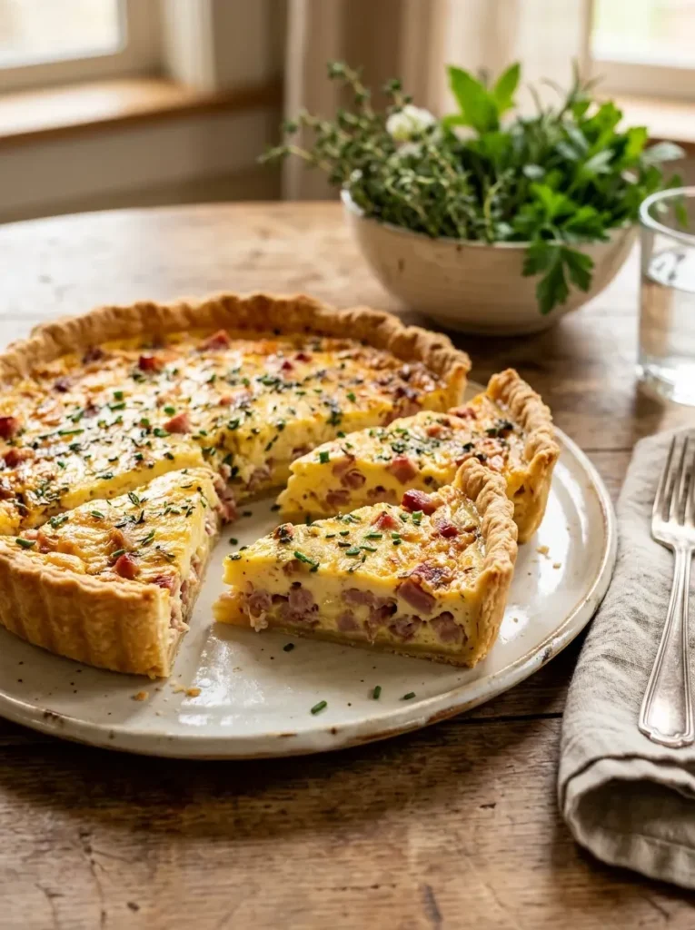 1. Classic Quiche Lorraine