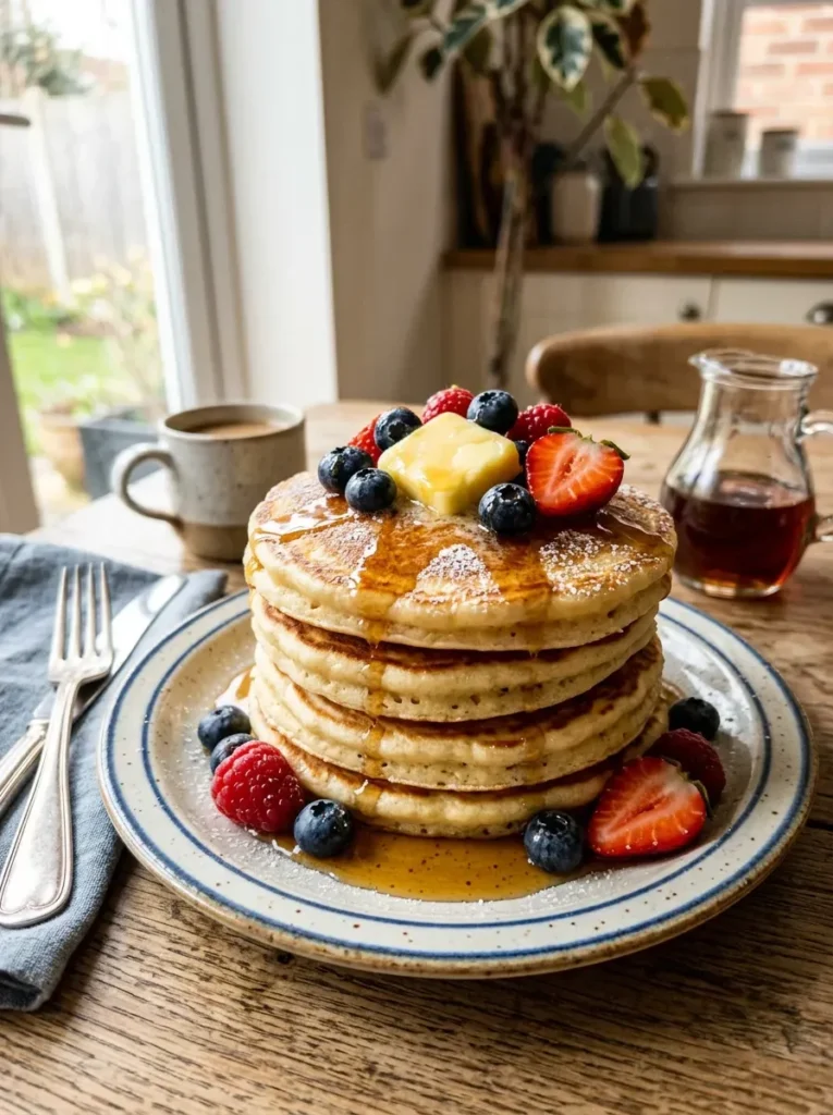 1. Fluffy Buttermilk Pancakes