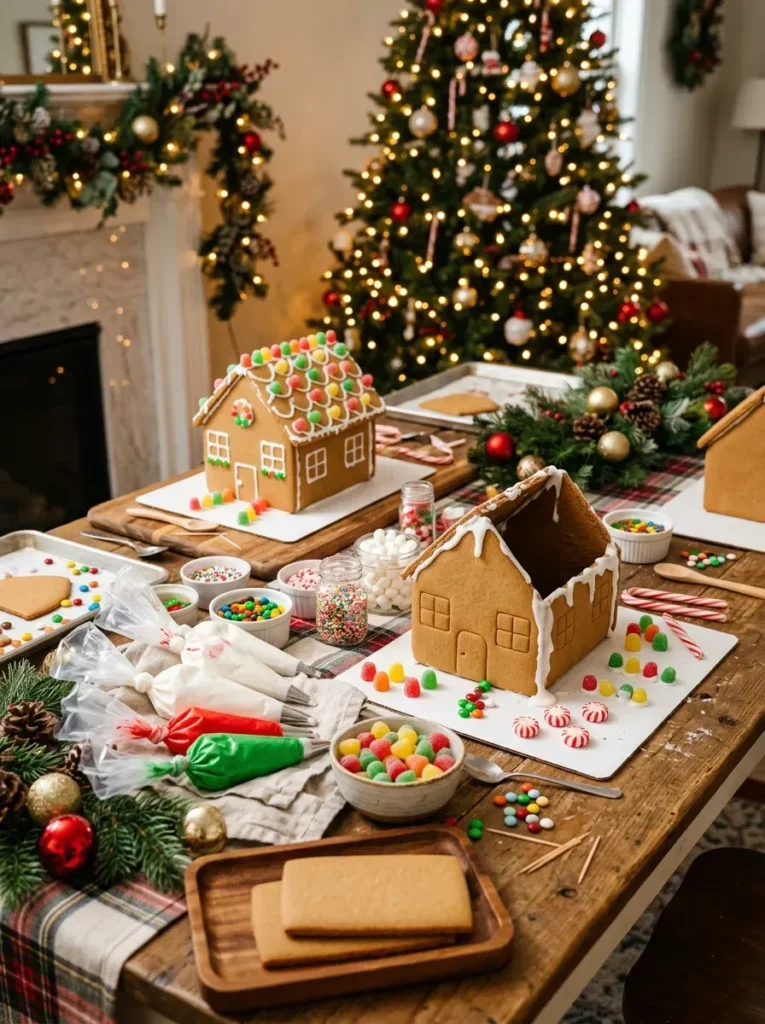 12. Gingerbread House Building