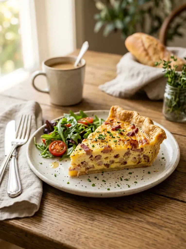 12. Quiche Lorraine