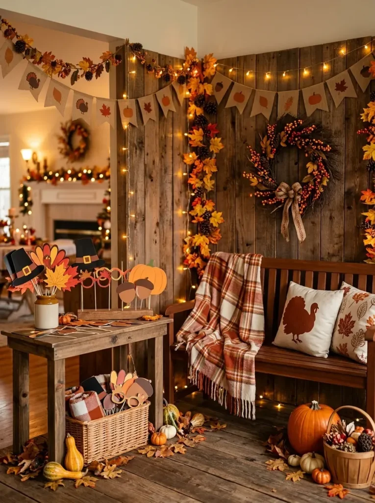 12. Set Up A Photo Booth Corner