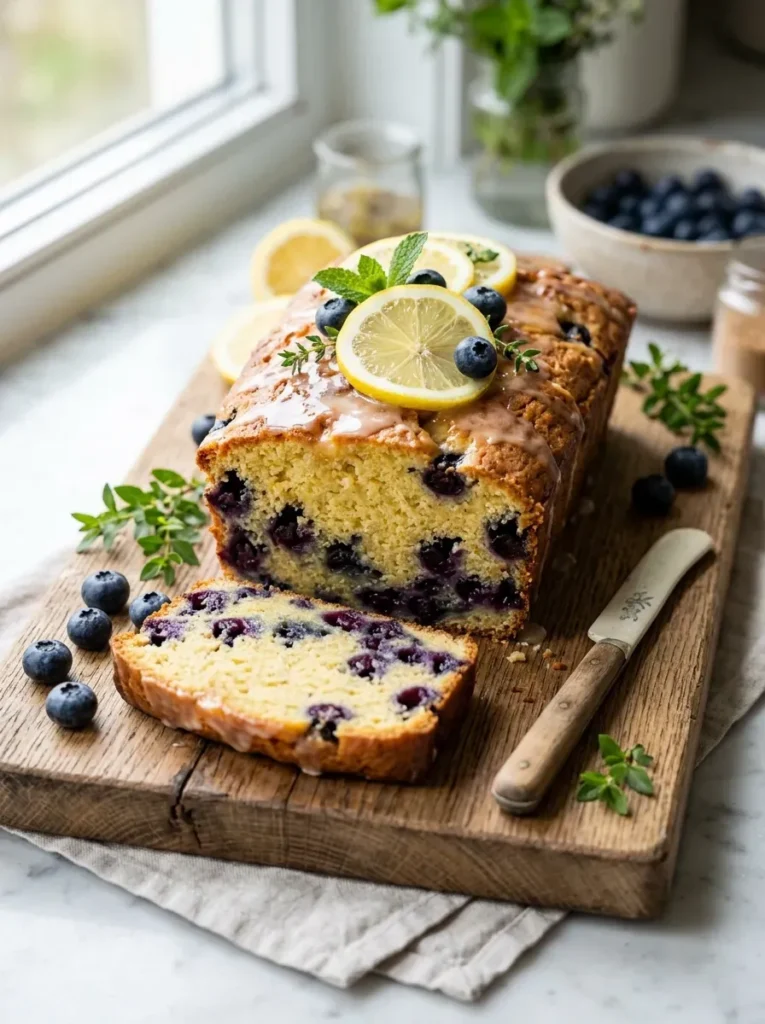 13. Lemon Blueberry Bread