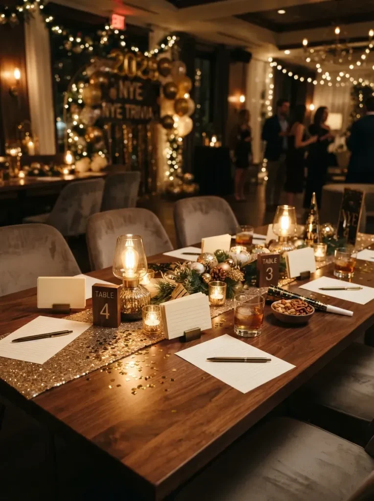 13. New Year Trivia Night